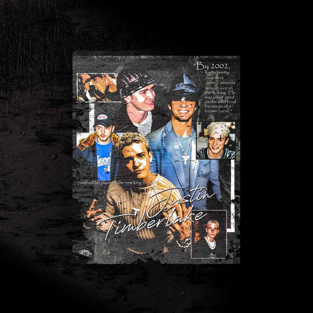 "JUSTIFIED" Justin Timberlake Print