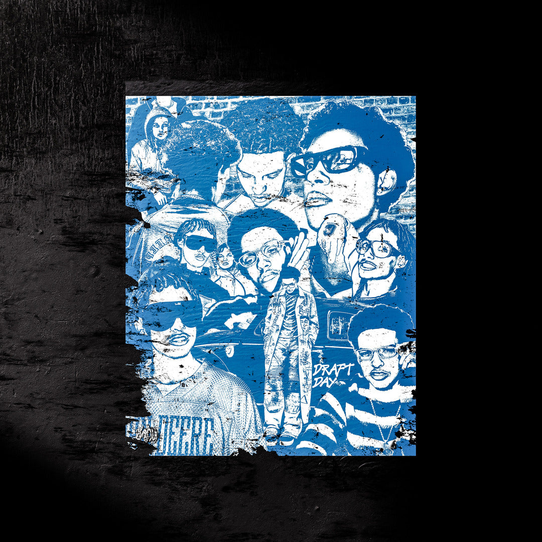 "DRAFT" Draft Day Print